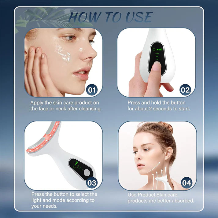 GlowTherm Massageador Facial Esculpidor